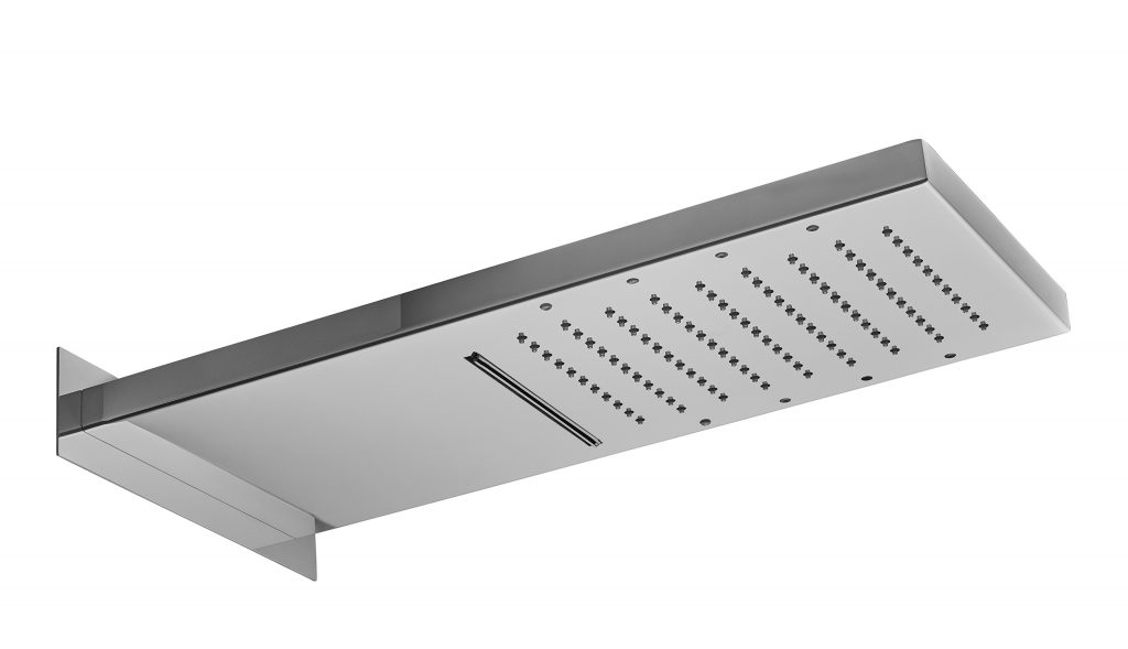 889 / CL ХРОМОТЕРАПИЯ / ХРОМОТЕРАПИЯ Стальная душевая лейка с 3 функциями: дождь, водопад и хромотерапия с сенсорным управлением для активации хромотерапии. Bongio Wellness 889/CL CROMOTERAPIA/CHROMOTHERAPY