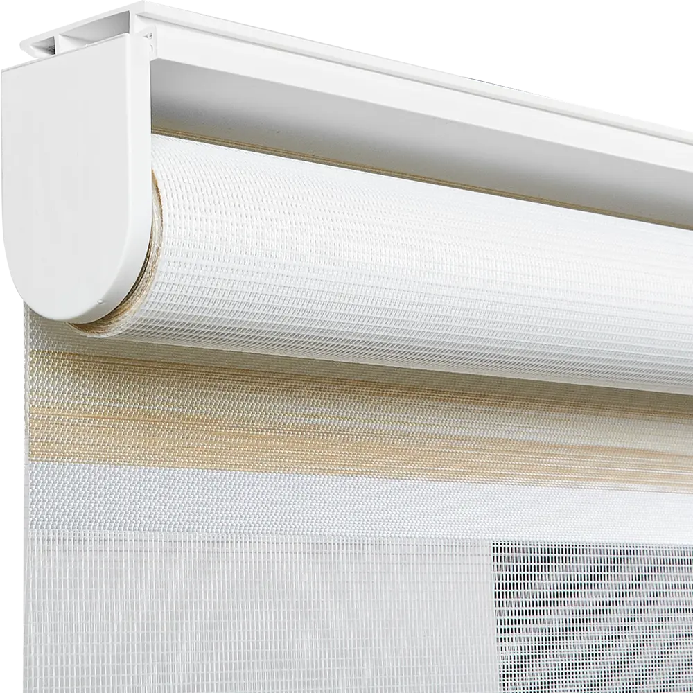 Штора рулонная день-ночь Лечче 80x160 см бежево-молочная MIAMOZA STLM-2142982 - Вид №3