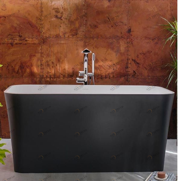 Ванна отдельностоящая черная матовая Edge EDG-N-MB Victoria+Albert EDGNMB