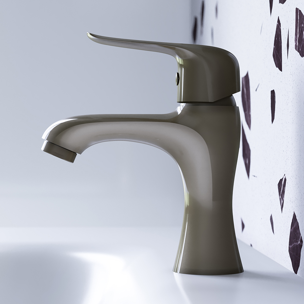 330210000 Gold смеситель для умывальника Damixa Palace Evo  - Вид №6