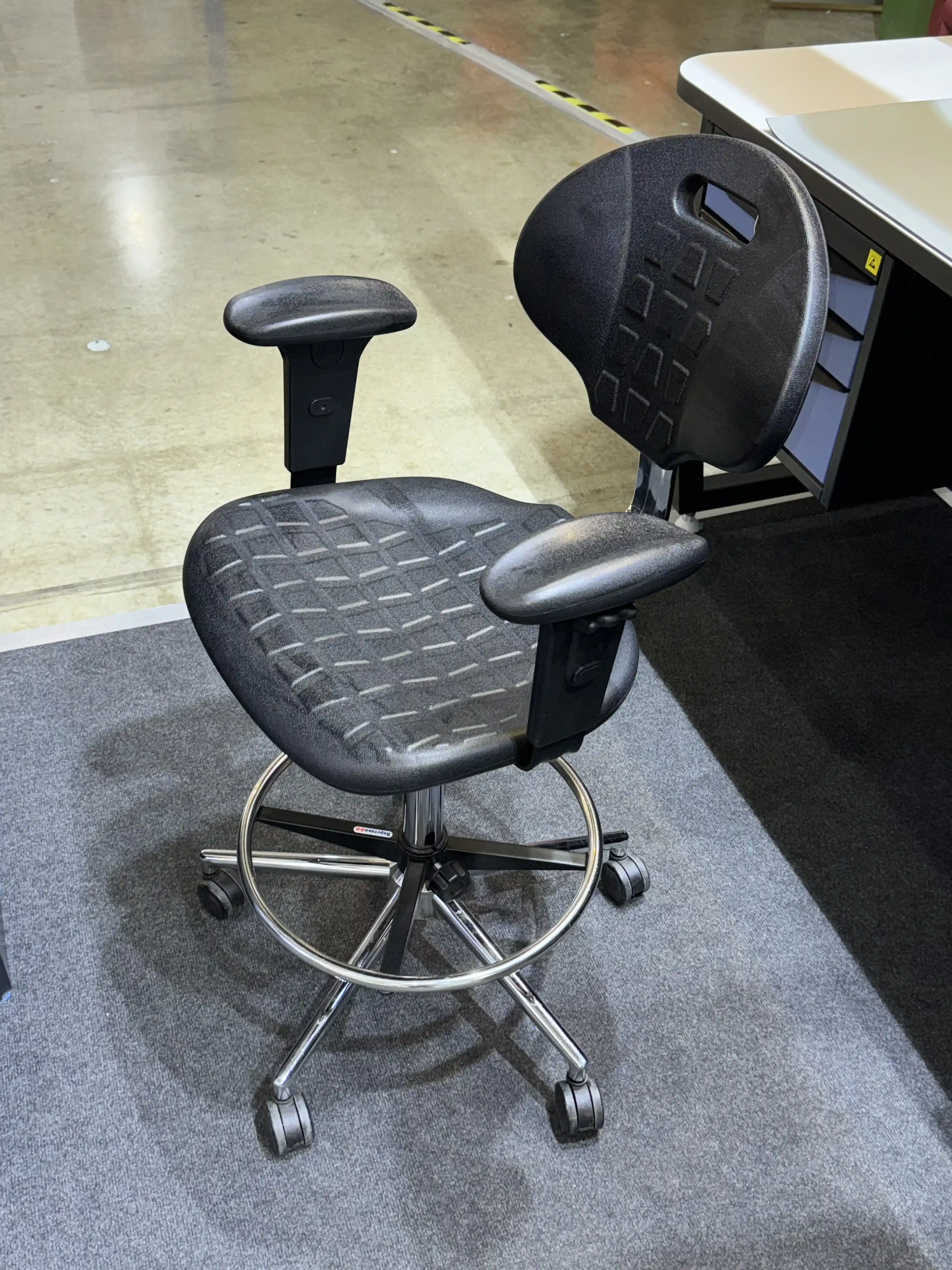 Антистатический промышленный стул А ICC-1R Верстакофф  - Вид №7