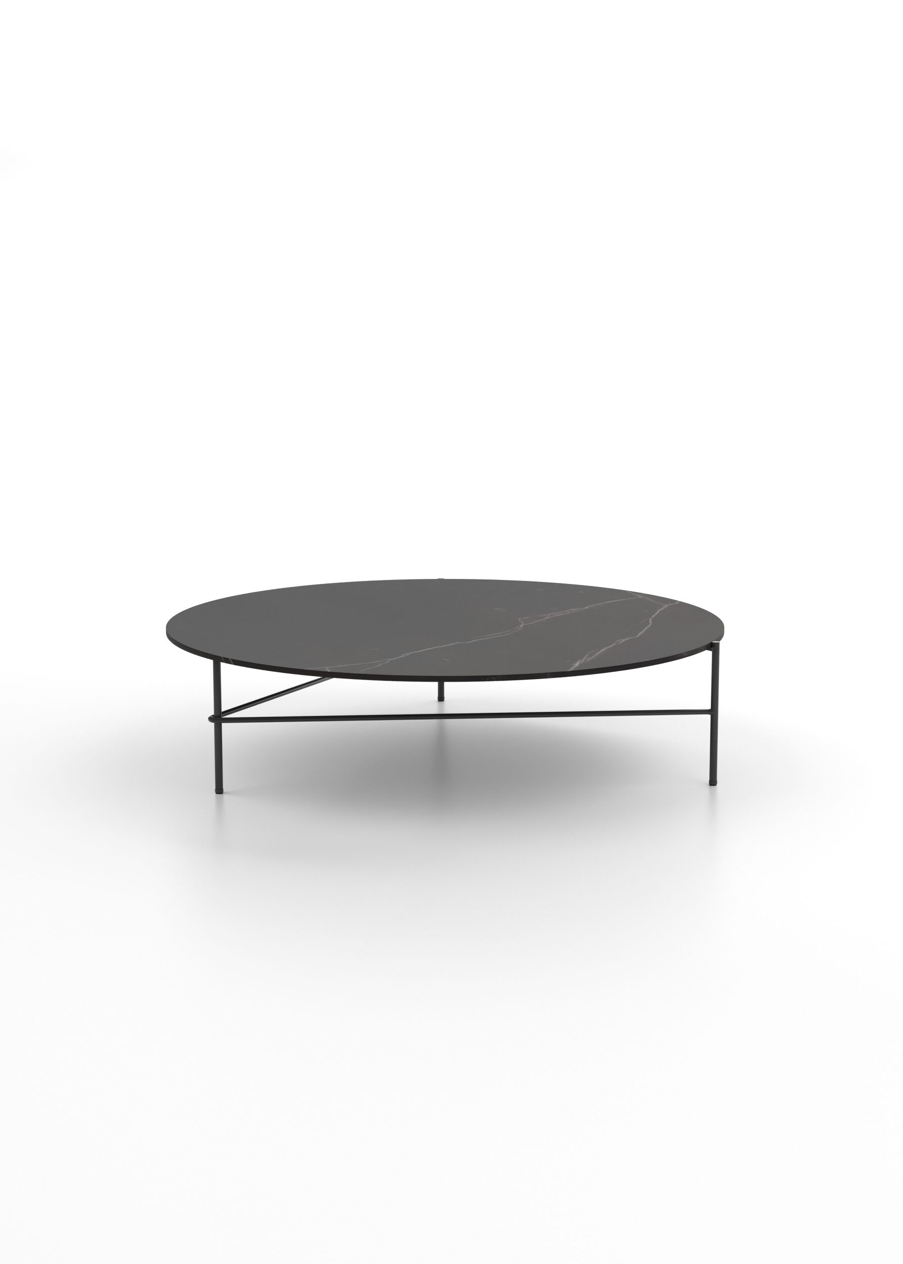 Круглый журнальный столик из Dekton® и стали Omelette Editions DOWNTOWN ARCH-00103354 - Вид №8