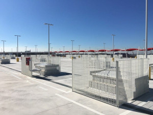 Ограждение из решетки