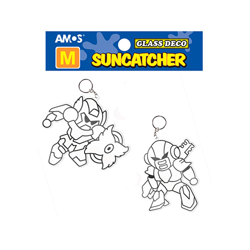 23857 Набор витражей Средние РОБОТЫ-1 AMOS 