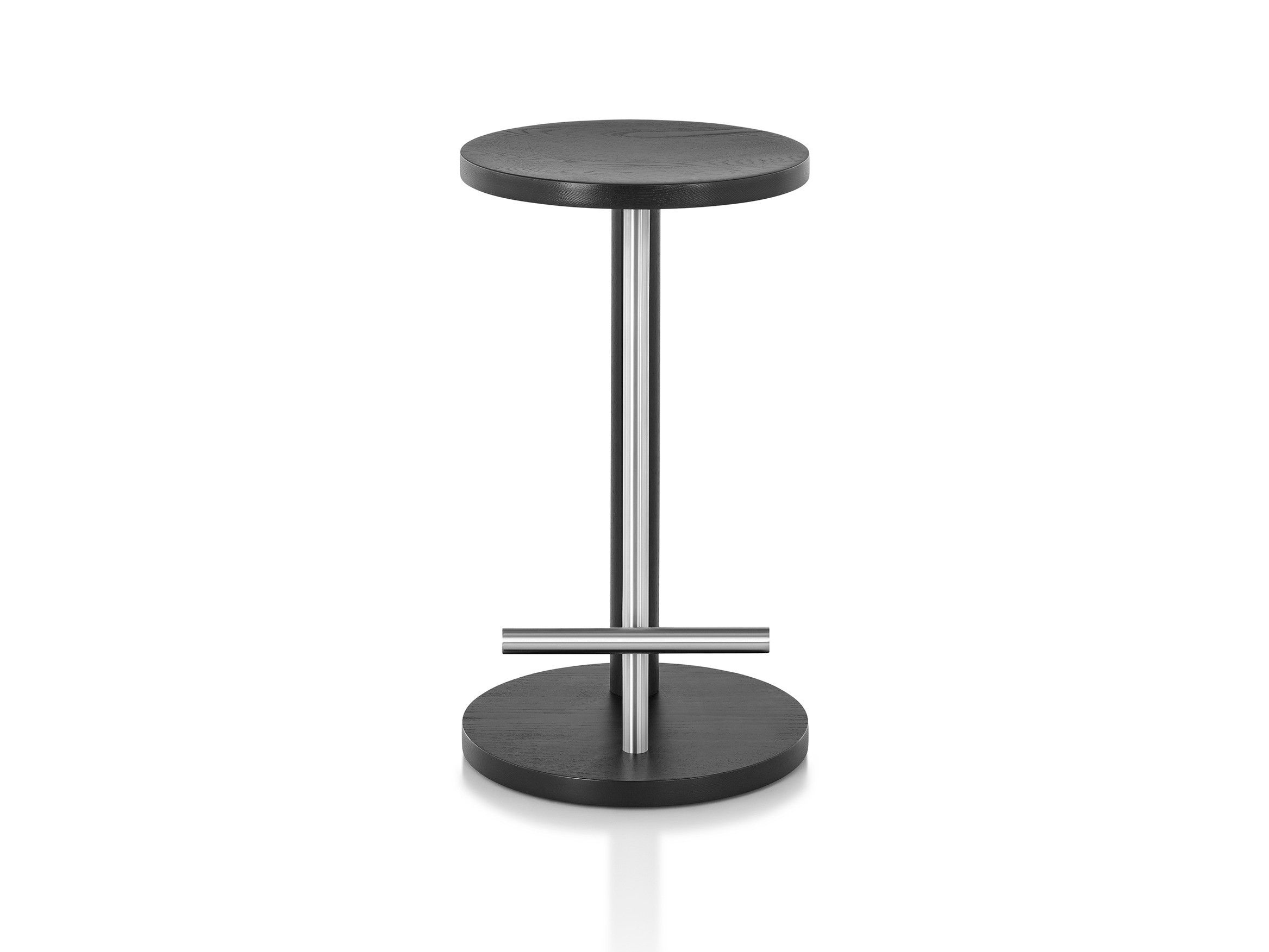 Деревянный табурет с подставкой для ног Herman Miller ARCH-00068484 - Вид №3