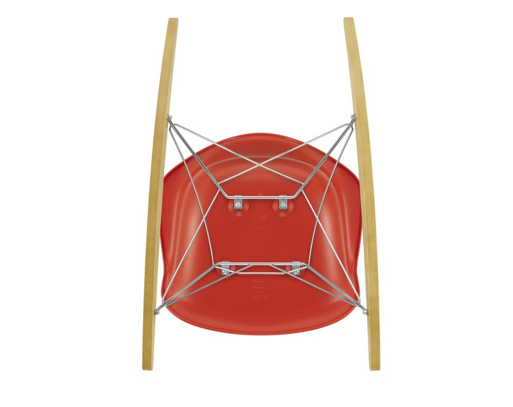 Мягкое тканевое кресло-качалка с подлокотниками VITRA Eames Plastic Chair ARCH-00023828 - Вид №34