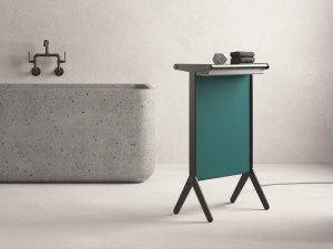 Подвижный стальной полотенцесушитель