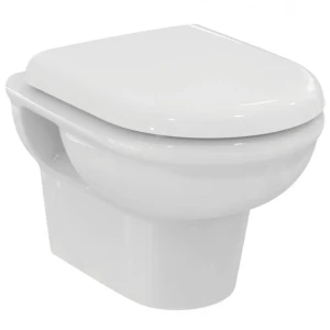 Унитаз подвесной Ideal Standard Exacto безободковый с сиденьем микролифт 85202906 STLM-2135534