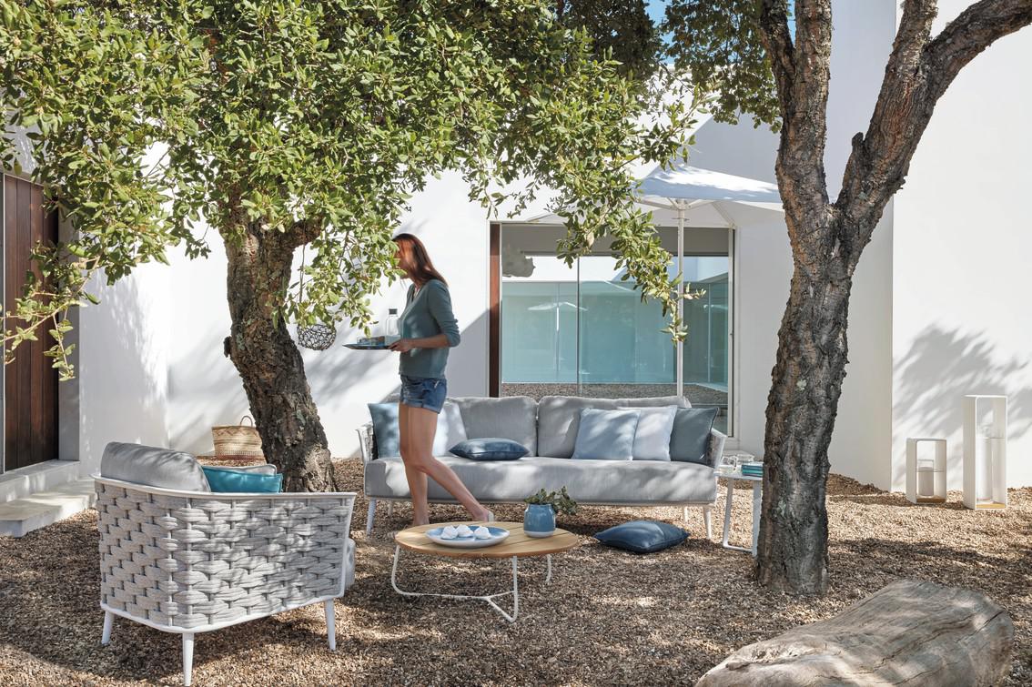 MNST641 Журнальные столики pcsts белые f8 ⌀60см Manutti Mood - Вид №35