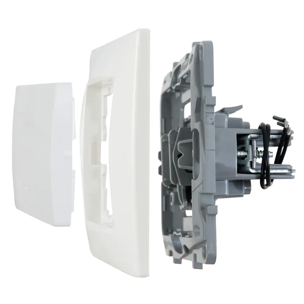 Legrand Etika — выключатель одноклавишный с белой подсветкой 17353304 STLM-0007960 - Вид №5