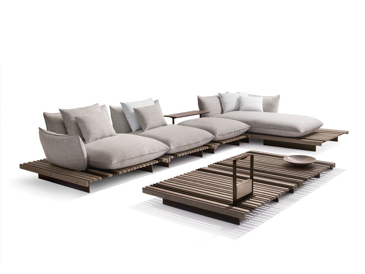 Угловой модульный садовый диван Giorgetti Apsara ARCH-00054262