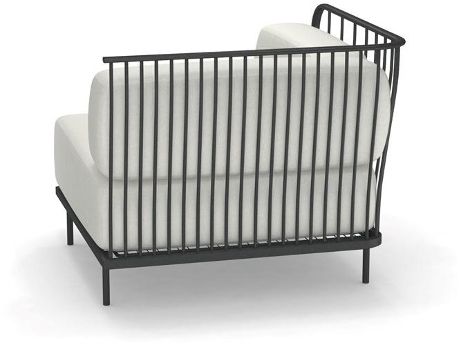 emu Угловое садовое кресло с тканевой обивкой Cannolè 1082 - 1083 - 1084 - Вид №5