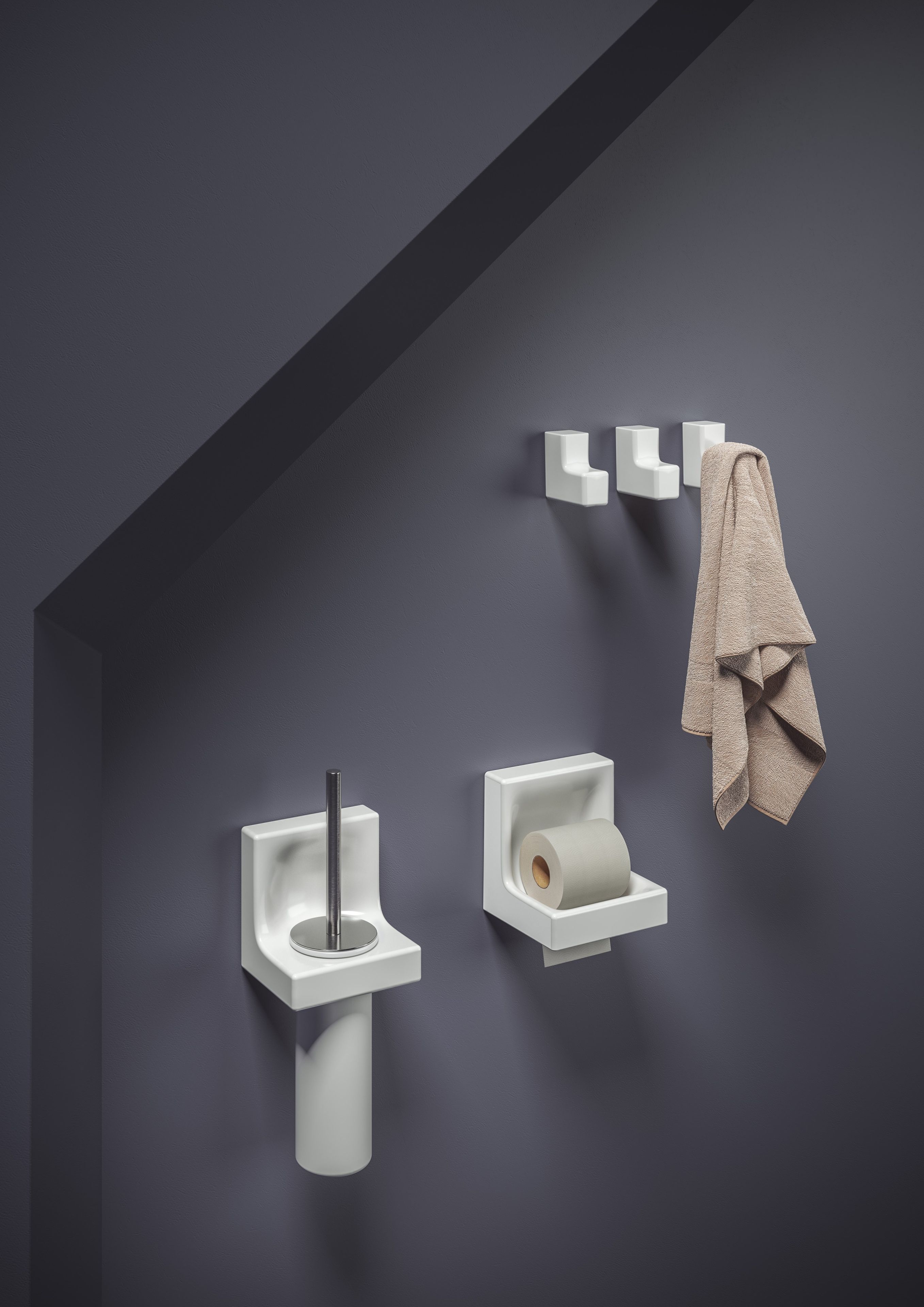 Керамический держатель рулона ArtCeram Joy ARCH-00107524 - Вид №1