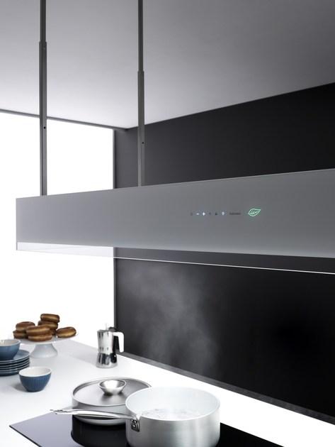 Falmec Островная вытяжка с управляемой биполярной ионизацией со встроенным освещением E.ion system sun-id-1404683 - Вид №2