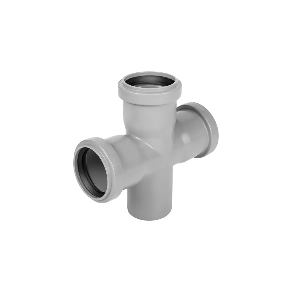 Крестовина одноплоскостная Pro Aqua 50x50x50/87° полипропилен STLM-2192076 - Вид №1