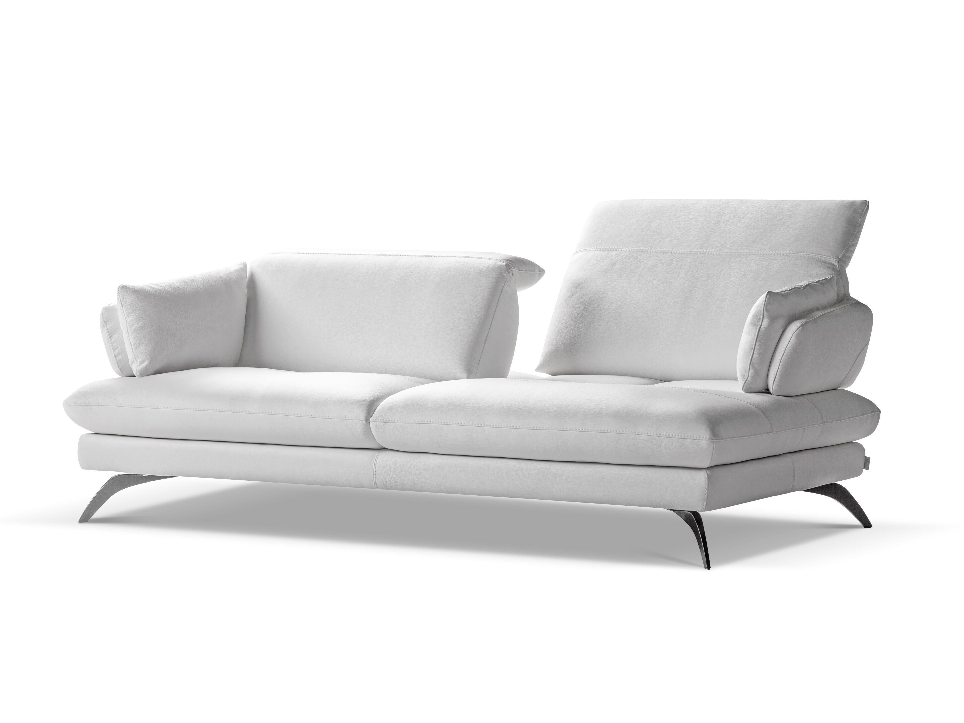 3-местный кожаный диван с подголовником Calia Italia премиум ARCH-00081128 - Вид №1