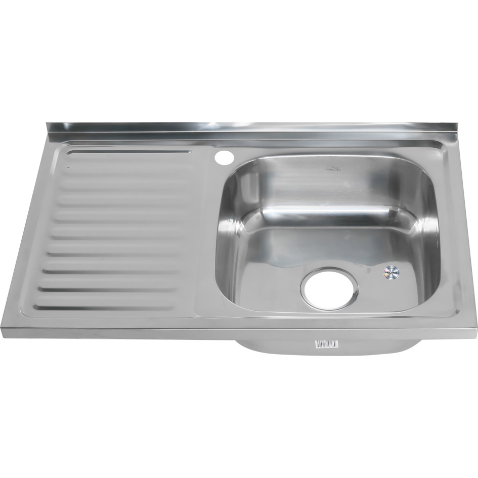 Мойка 8050 R MELANA 0,8/180 накладная прямоугольная с сифоном (005 t R *10) 005 t R (*10)