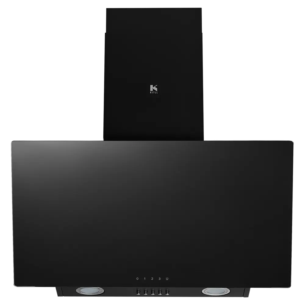 Наклонная вытяжка Kitll KCH 6802 60 см цвет черный STLM-2177727 - Вид №1