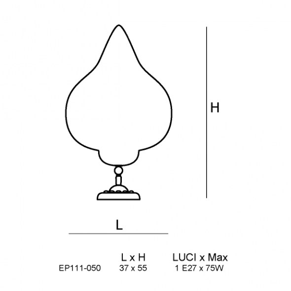 Siru Садовый светильник из муранского стекла Goccia sun-id-1417427 - Вид №2