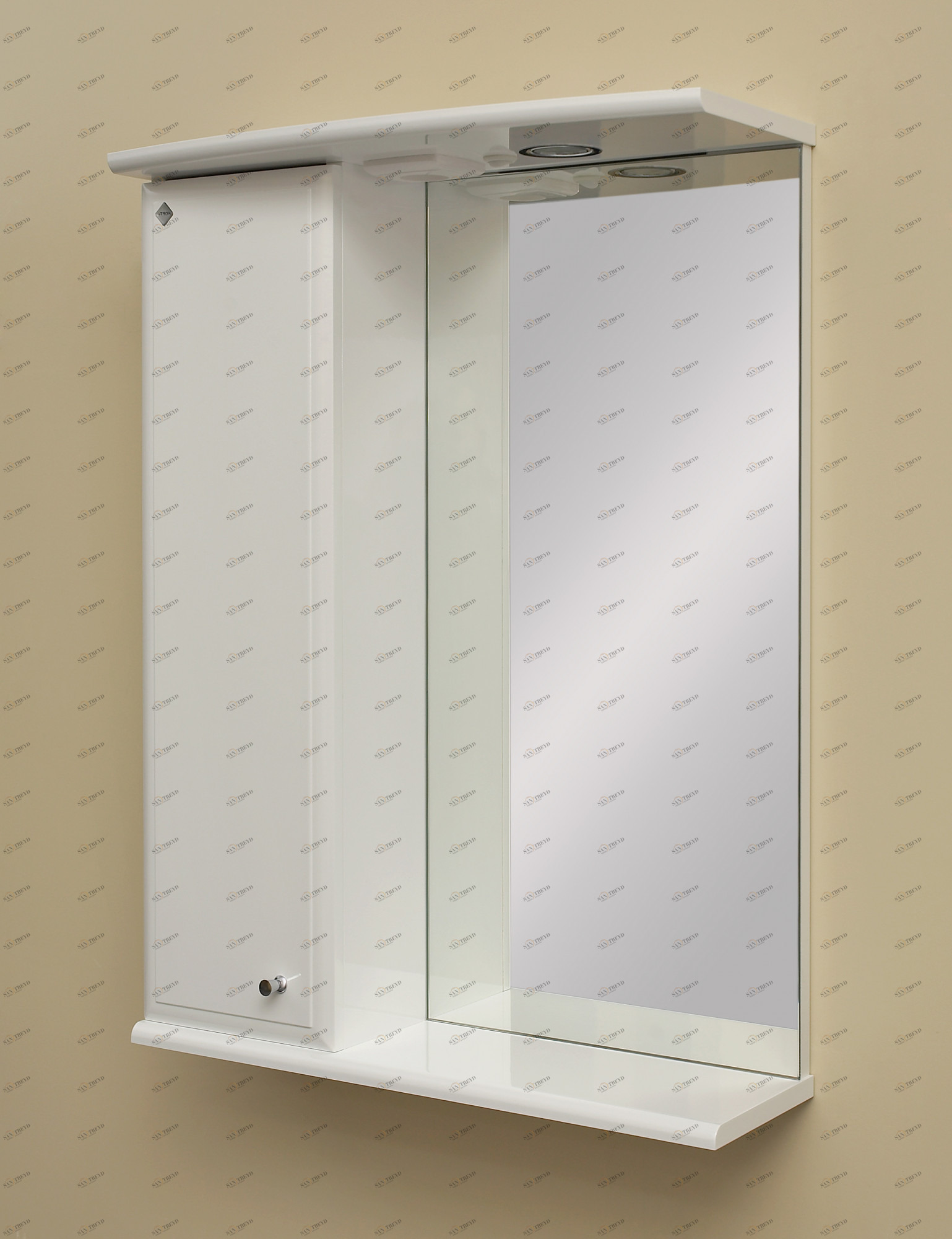 Зеркало Квадро 08 левое Santreyd 1038