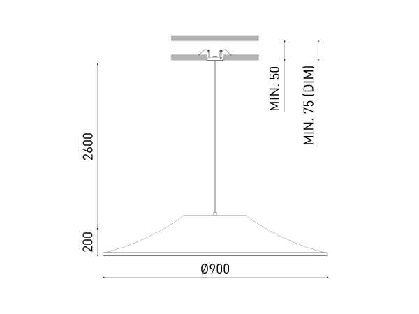 Светодиодный подвесной светильник Arkoslight Warp ARCH-00017505 - Вид №4