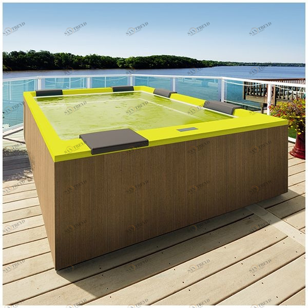 Бассейн Gruppo Treesse Muse Plus-V212I-PL-Z прямоугольный встроенный желтый PLUSV212IPLZ