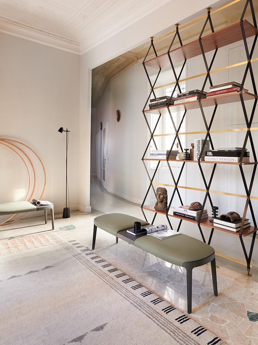 Potocco Кожаная скамейка Velis 942/01 - Вид №2