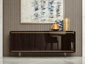 Barnini Oseo Буфет из лакированной древесины с распашными дверцами Richmond upon thames Rc180