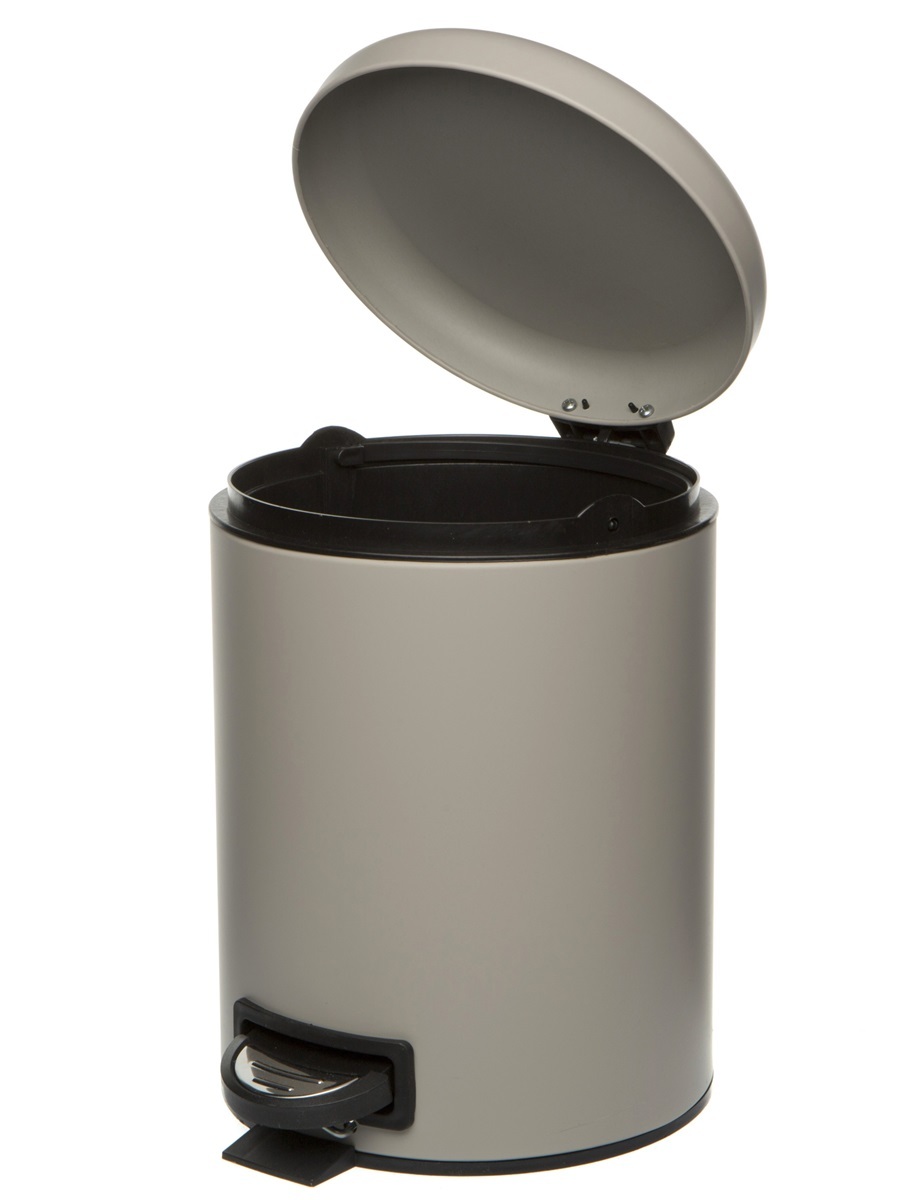 Вёдра с педалью и крышкой Pavo 5L Beige NAVAKO 11535 - Вид №1