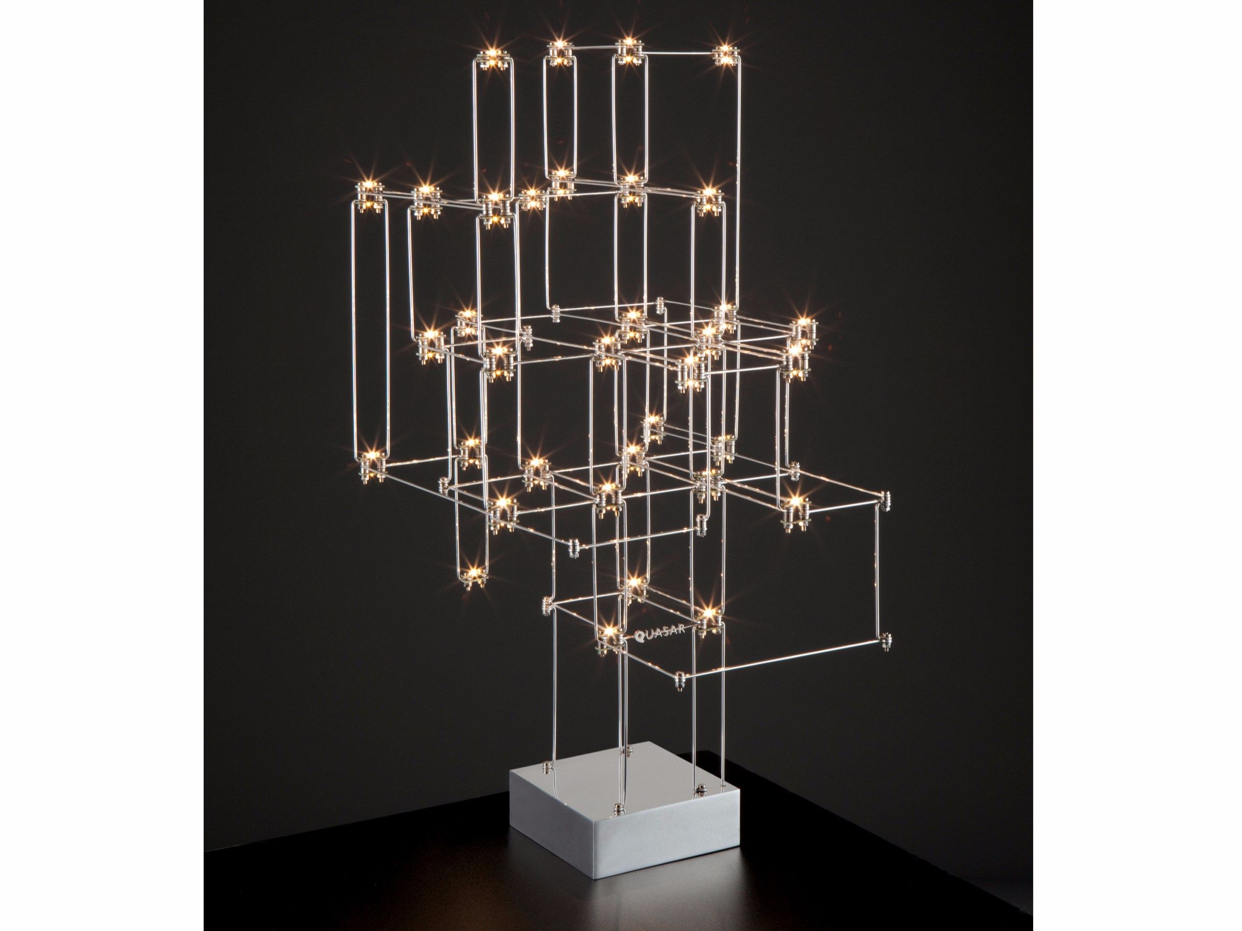 Никелевая настольная лампа Quasar ARCH-00116078 - Вид №1