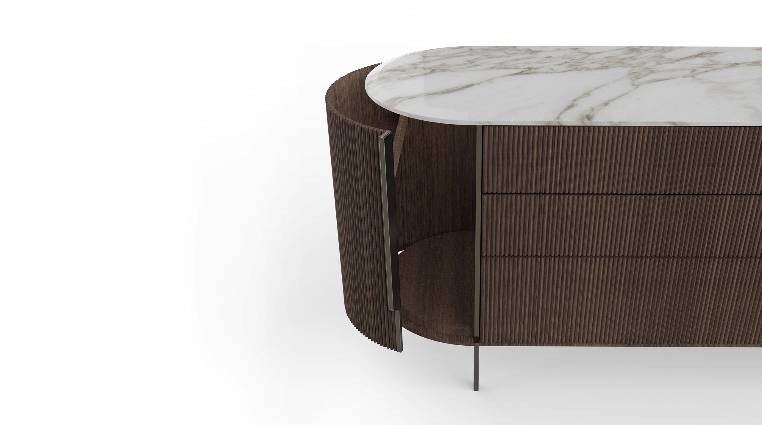 Комод из ясеня Gallotti&Radice Куми ARCH-00102322 - Вид №3