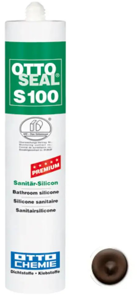 90778568 Профессиональный универсальный силиконовый герметик OTTO CHEMIE Ottoseal S100 С21 бали, 300мл STLM-0378726