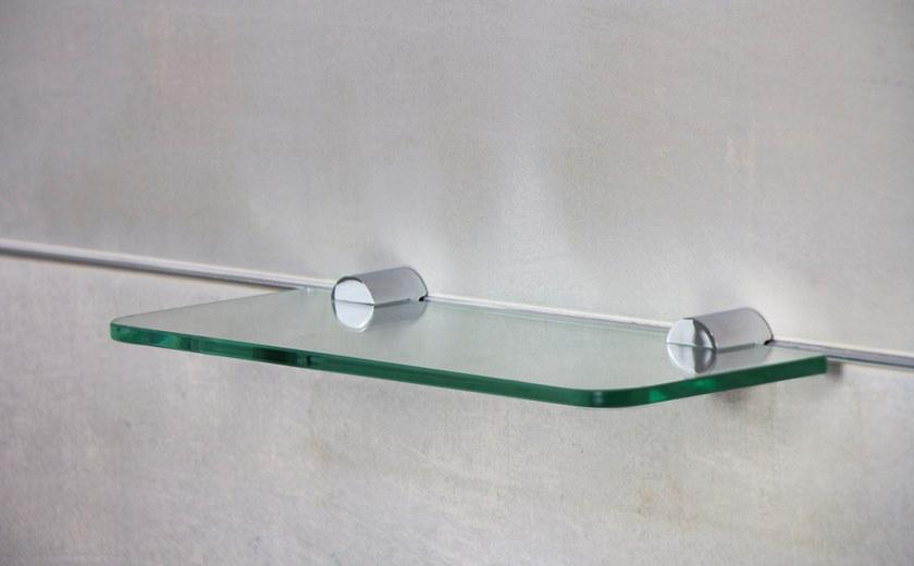 Mat Inter Полка для ванной из нержавеющей стали и стекла Bilbao Ac04.09990 - Вид №3