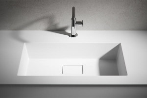 ED-ST23 Edone Встраиваемая раковина Kuma ВСТРОЕННЫЙ БАК Интегрированная верхняя часть ванны Kuma с отделкой Stone.