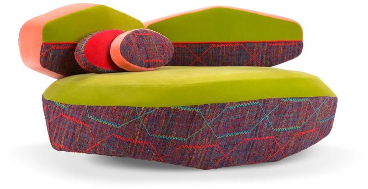 Adrenalina Модульный угловой диван из ткани Big sofa sun-id-1387424 - Вид №1