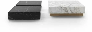 Marelli Низкий квадратный мраморный журнальный столик