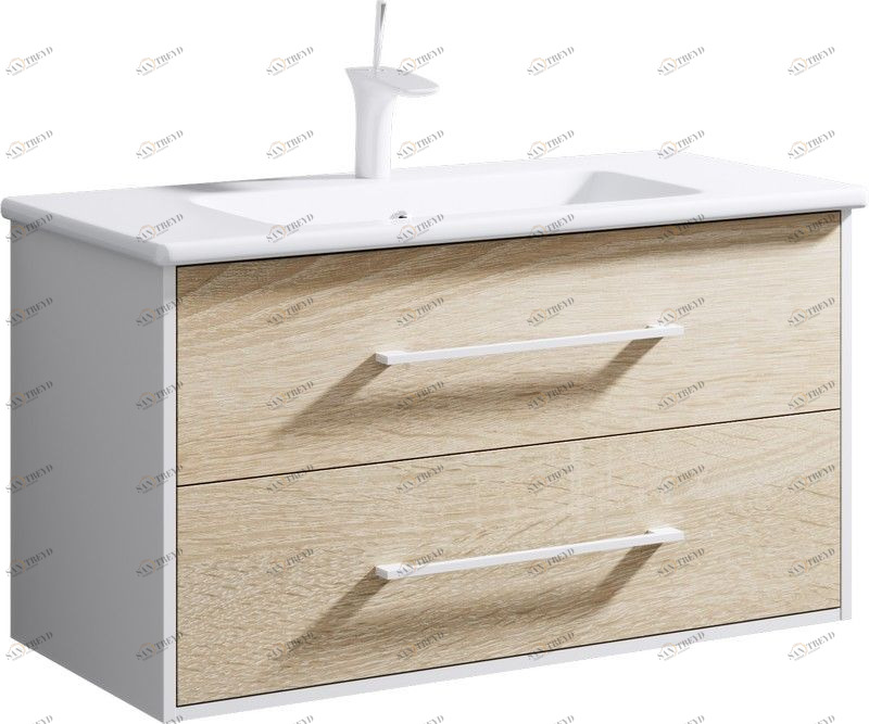 Майами Тумба под умывальник подвесная, Mai.01.10 AQWELLA MIAMI 641235