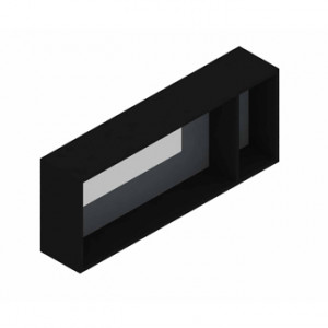 8MP502NE Полка со встроенным зеркалом Kos by Zucchetti furniture