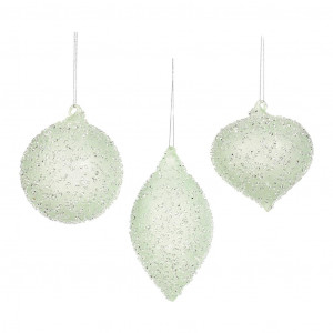 P 32055 Фигуры, зеленый, стекло, 10 см в ассортименте (цена за шт) GOODWILL