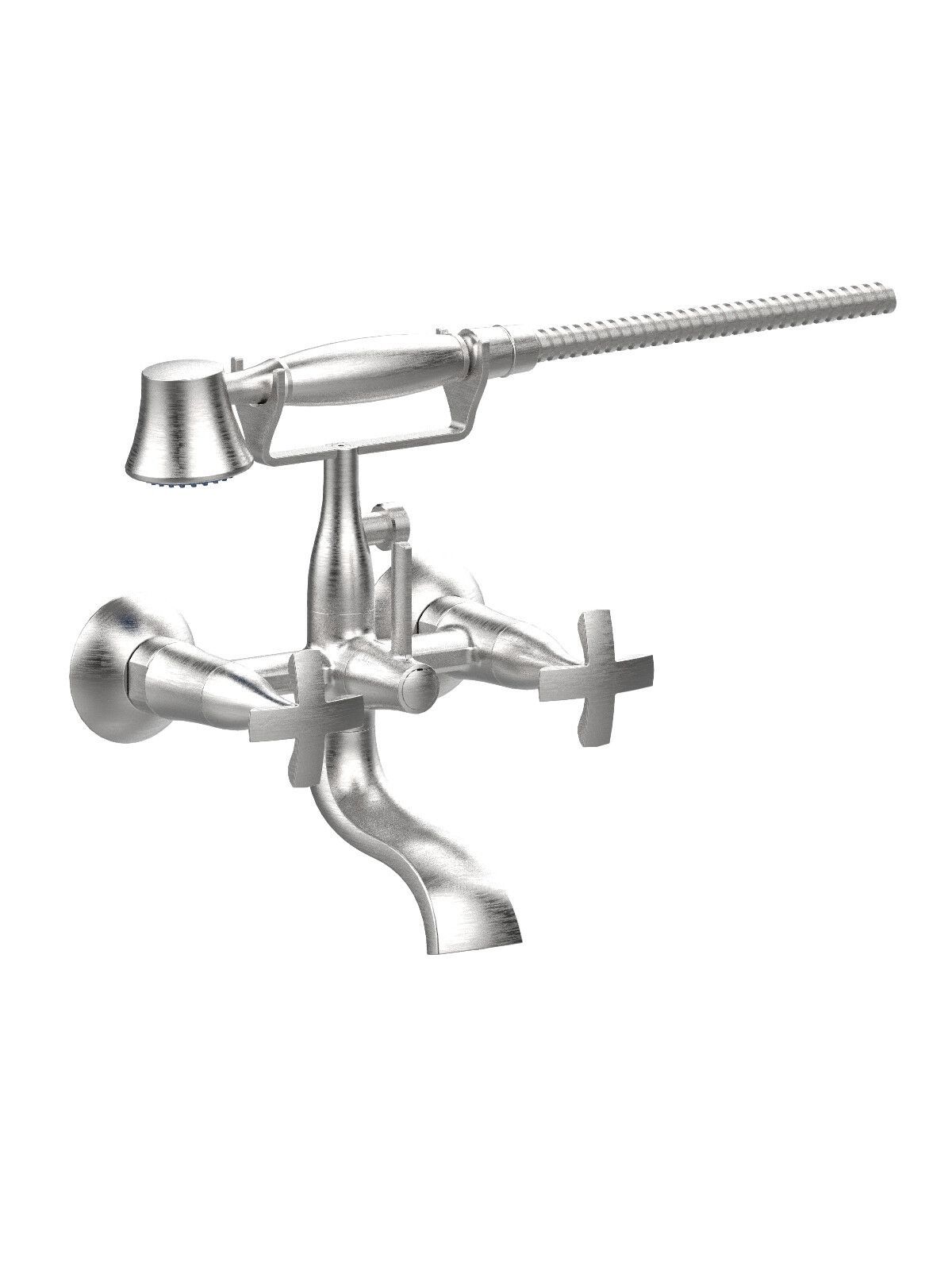 Настенный наружный смеситель для ванны с ручным душем Rubinetterie Frattini Lucrezia ARCH-00019695 - Вид №3