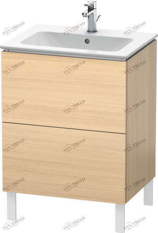 LC662507171 Тумбочка напольная L-Cube #LC6625 620 x 481 мм Средиземноморский дуб Duravit