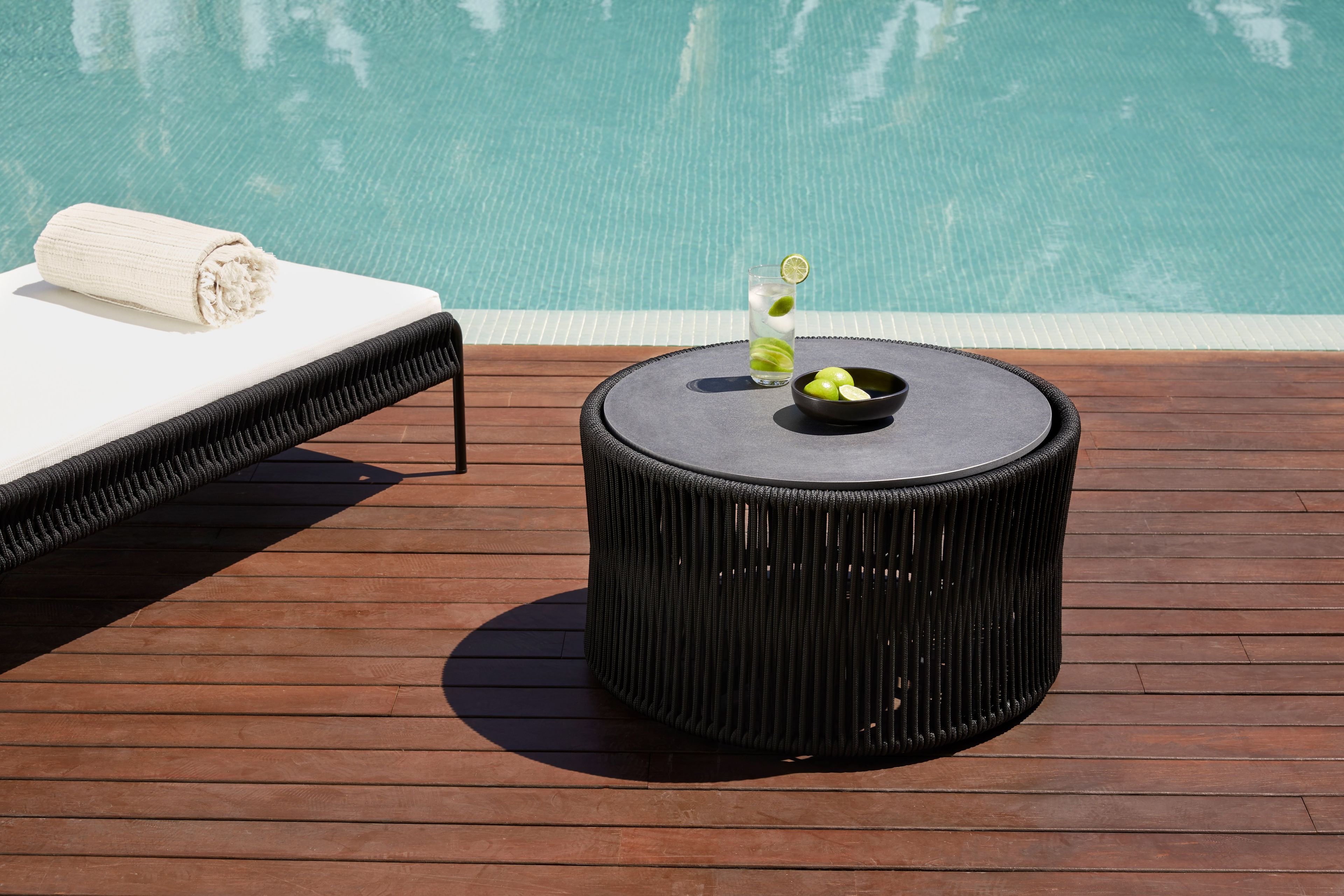 Круглый веревочный садовый столик POINT Weave ARCH-00038437 - Вид №9