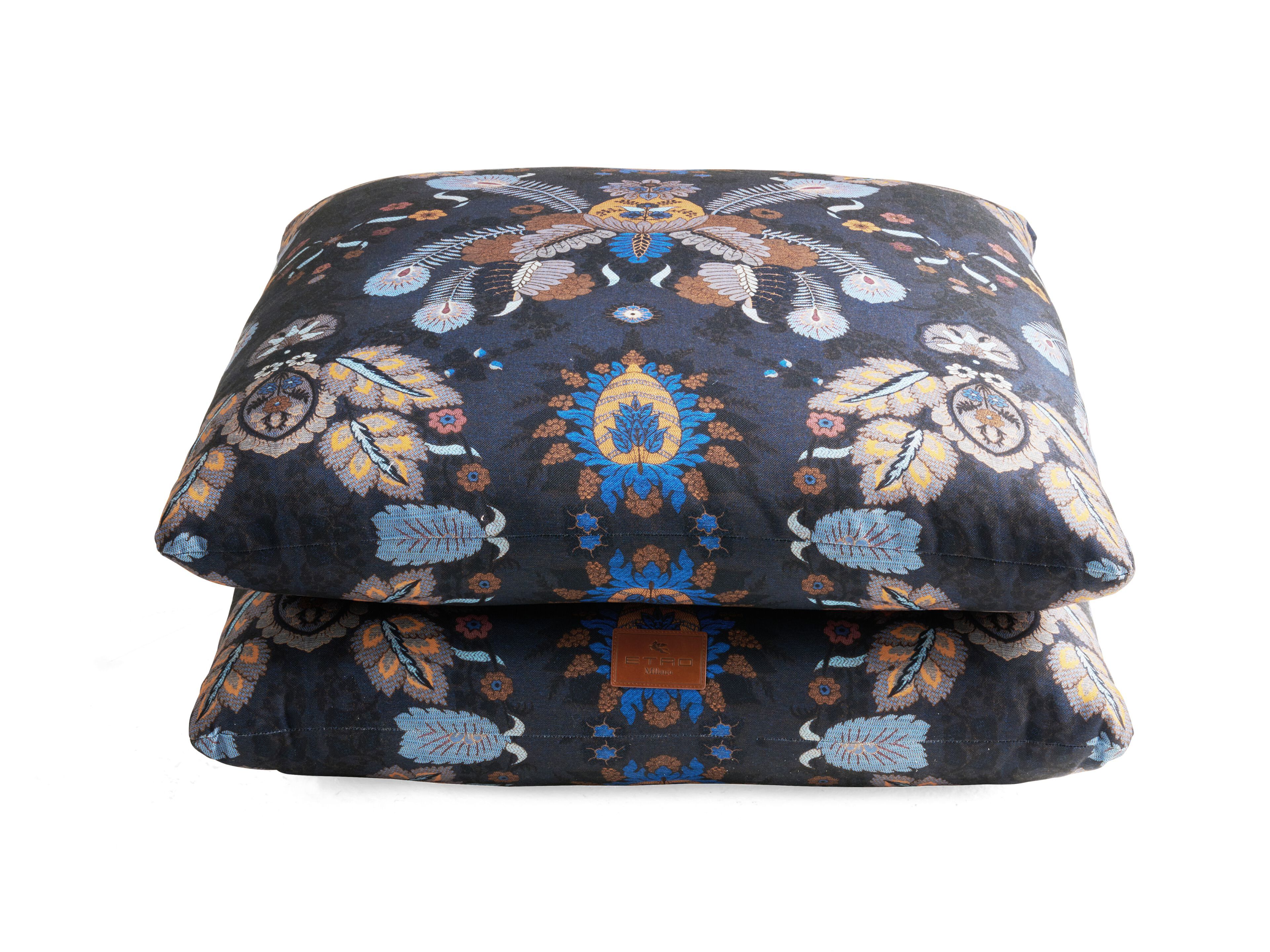 Ткань квадратный сад пуфик ETRO Home Interiors Cushy ARCH-00035267