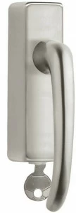 Formani Оконная ручка dk никель с замком Timeless 1922-dklock-o
