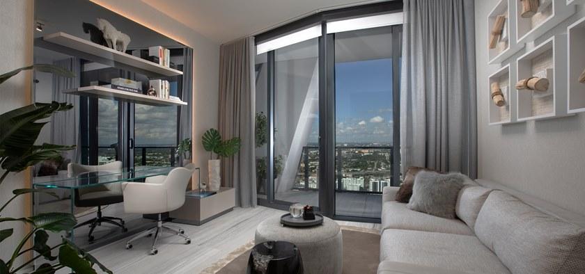 MORADA Вращающееся кресло с кожаной обивкой и подлокотниками Jenn Jenn dskc - Вид №4