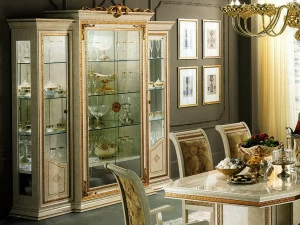 Arredoclassic Деревянная витрина в классическом стиле Leonardo
