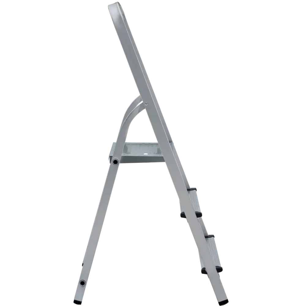 Стремянка Новая Высота Kroft 1110 3 ступени алюминий STLM-2105849 - Вид №3