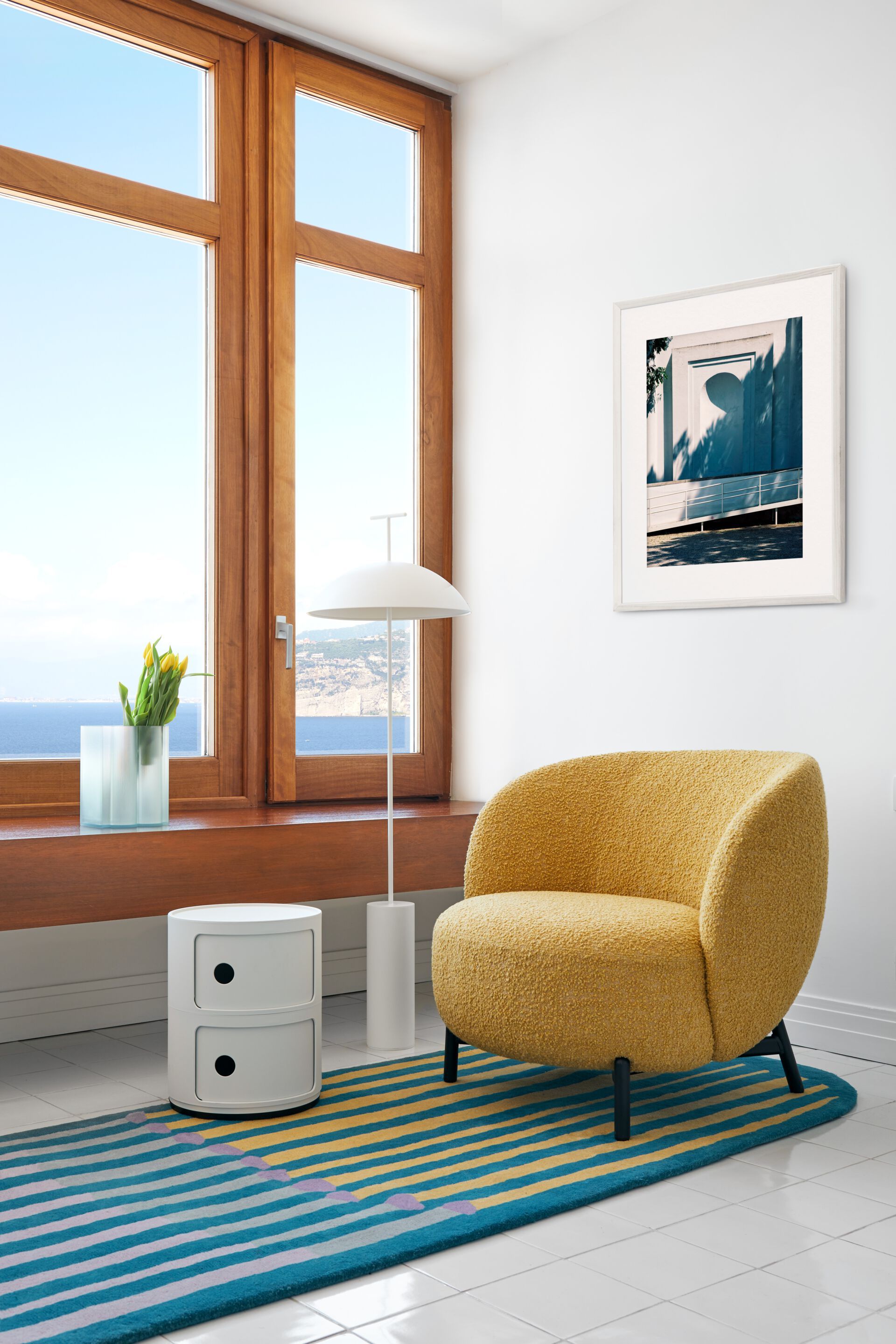 Съемное кресло из ткани Kartell Lunam ARCH-00151400 - Вид №9