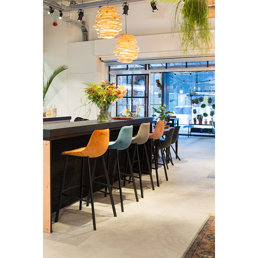 Стул барный Franky темно-розовый Dutchbone 1500069 - Вид №3