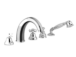 Смеситель для ванны с 5 отверстиями